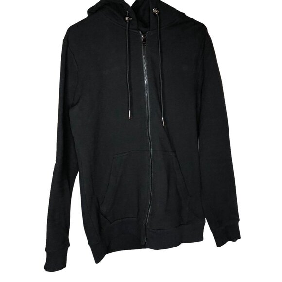 Boxraw Loma Black Jacket Hoodie Orange Stripe Mens Large - Picture 15 of 16